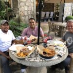 Dining at Casa y Campo, Ojojona, FM, Honduras